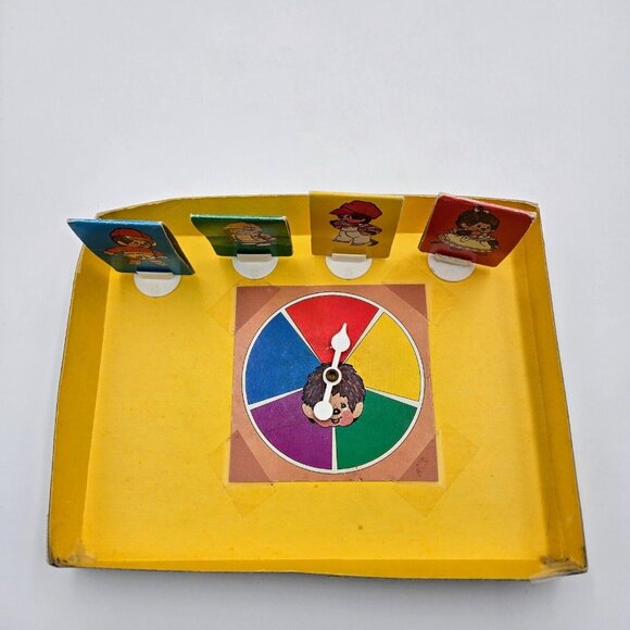 Monchhichi Board Game 1974 At The Fair Parker Brothers Vintage Complete Read - Picture 5 of 16